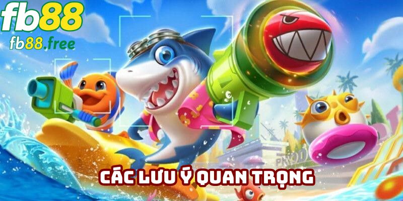 Các lưu ý quan trọng