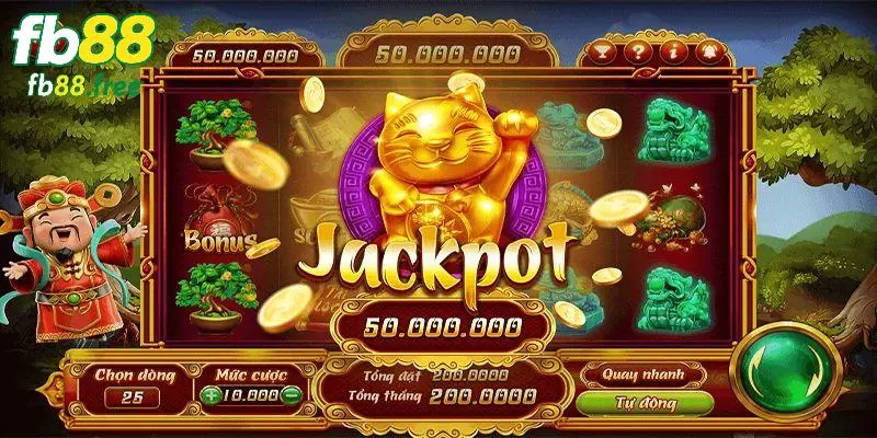 Tổng hợp các game slot được yêu thích tại nổ hũ FB88